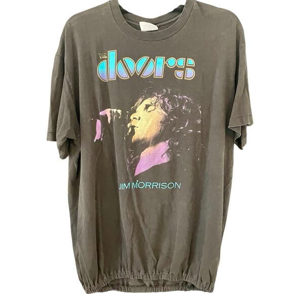 Vintage 80s The Doors Jim Morrison Dance on Fire Single Stitch Shirt Adult XL